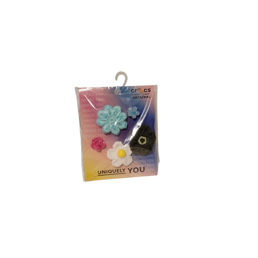Crocs Adult Jibbitz "Uniquely You" Crafted Floral Shoes Accessories 5pk
